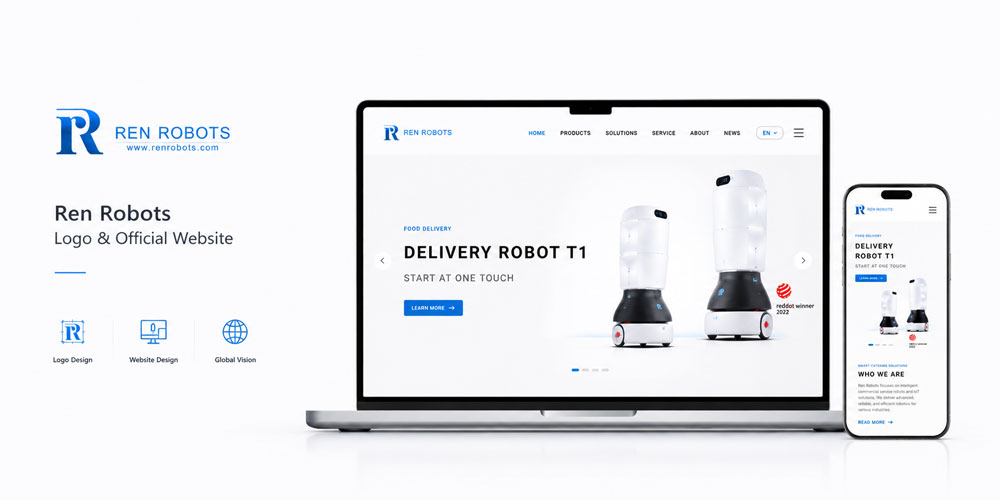 Ren Robots Logo & Official Website