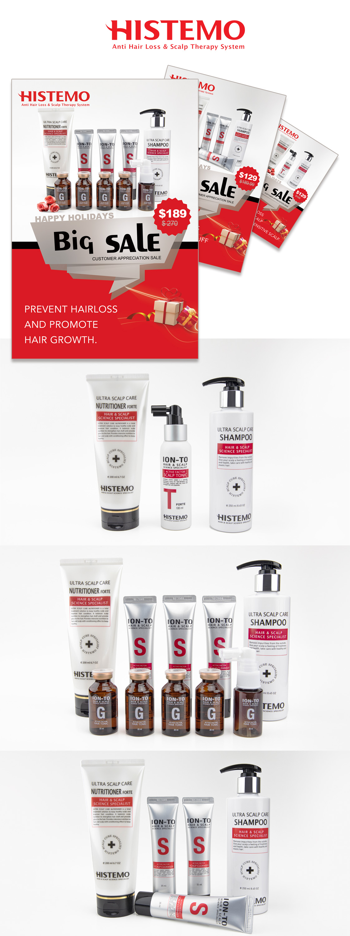 HISTEMO product shooting and poster design